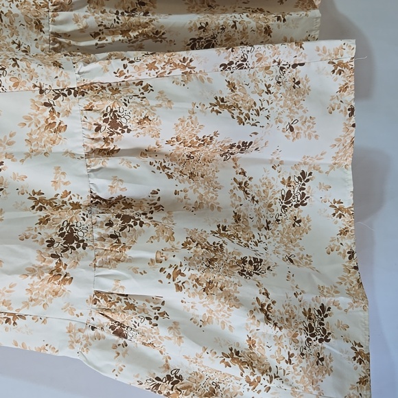 Abercrombie & Fitch Flutter Ruffle Sleeve Midi Poplin Dress XXXL 3X Cottagecore - Picture 12 of 13